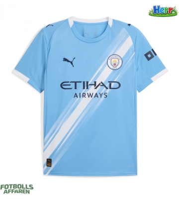 Manchester City Hemmatröja 2025-26 Kortärmad